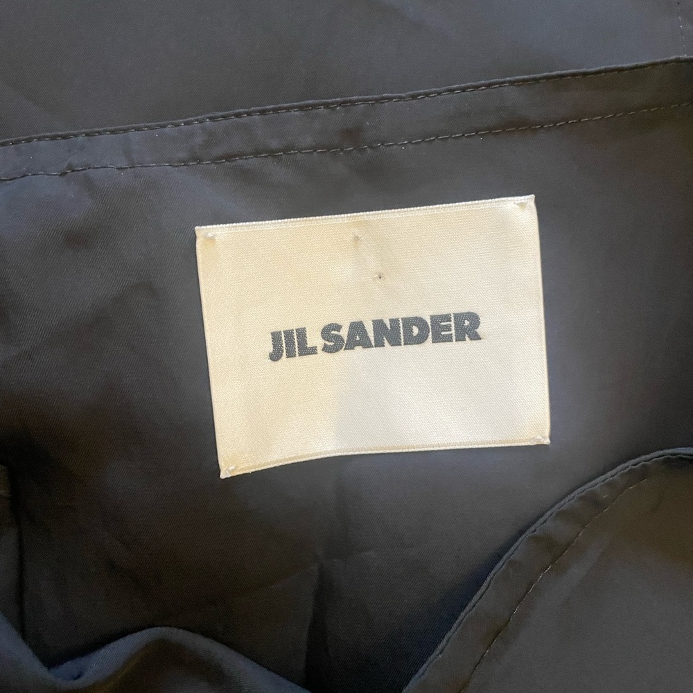 Jil Sander Black Midi Skirt with Zipper Detail US 4 - Picture 7 of 9